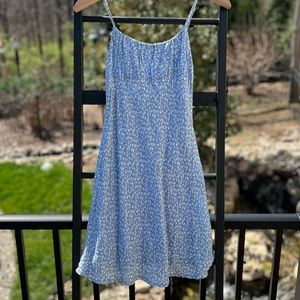 Princess Polly Baby Blue Flowers Sundress